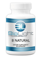 Biolight Technologies B Natural Methylated B Complex Supplement- 90 Capsules