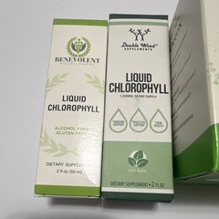 Liquid Chlorophyll Bundle 3 Pack Double Wood Benevolent Nature’s Sunshine New