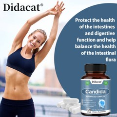 Candida Support Complex – Digestive Enzymes with Probiotics & Oregano Leaf