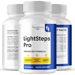 LightSteps Pro Joint Mobility Support Supplement Capsules 1 Pack 60Ct