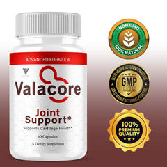 (5 Pack) Valacore Joint Support, Valacore Mobility Formula (300 Capsules)