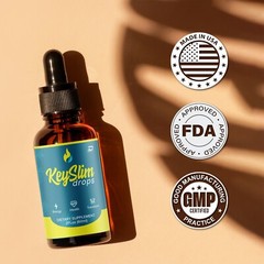 (5 Pack) KeySlim Metabolism Drops Liquid Supplement-Key Slim Weight Management