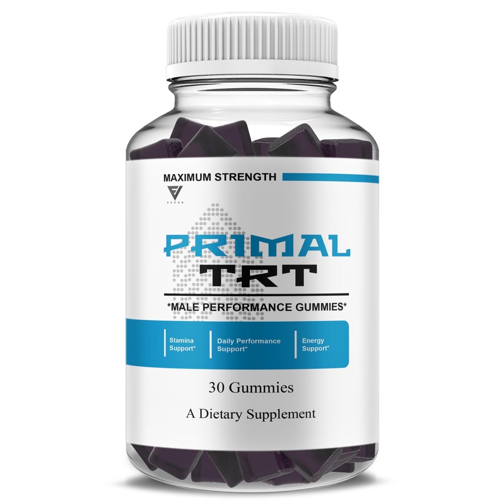 Primal TRT Gummies, PrimalTRT Performance Supplement (30 Gummies)