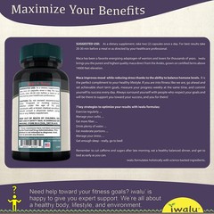 Red Maca Root | Best Supplement Capsule Pill Men Women FREE SHIP
