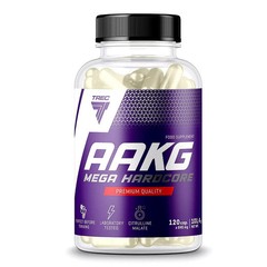 AAKG MEGA HARDCORE – 120-240 Caps – Endurance Muscle Pump Regeneration Strength