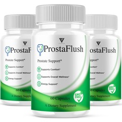 (3 Pack) ProstaFlush Prostate Support, Prosta Flush Supplement (180 Capsules)