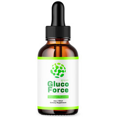 (1 Pack) Gluco Force Blood Support Drops Advanced Vitamin Supplement 2ML