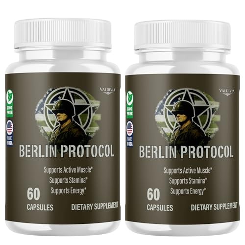 Berlin Protocol Advanced Wellness Supplement Capsules Daily 2 Pack 120Ct