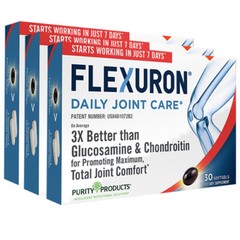 Flexuron Joint Formula by Purity Products 3X30gels Astaxanthin/Hyaluronic Acid