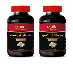 cholesterol natural supplements – GARLIC & PARSLEY 600MG 2B – garlic pills candi