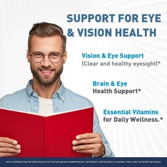 Optivell Eye Vision Support Supplement Capsules Lutein Zeaxanthin 5 Pack 300Ct