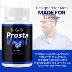 (2 Pack) ProstaVital Supplement, Prosta Vital Pills Advanced Formula (120ct)
