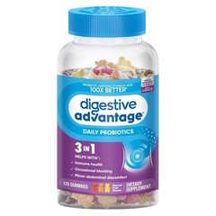 Schiff Digestive Advantage Probiotic Gummies, 120 Count, Free Shipping.