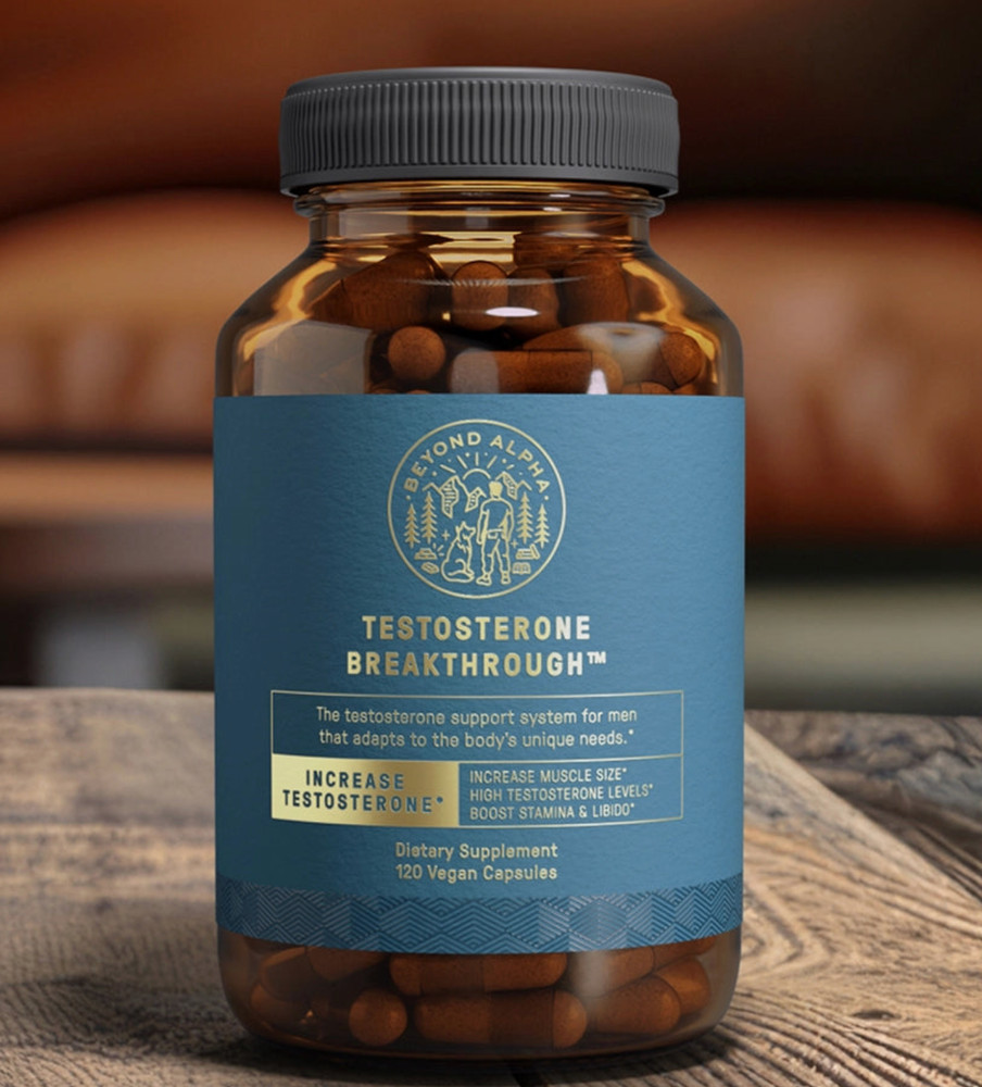 TESTOSTERONE BREAKTHROUGH 120 Capsules NEW Stamina, Testosterone Booster NEW