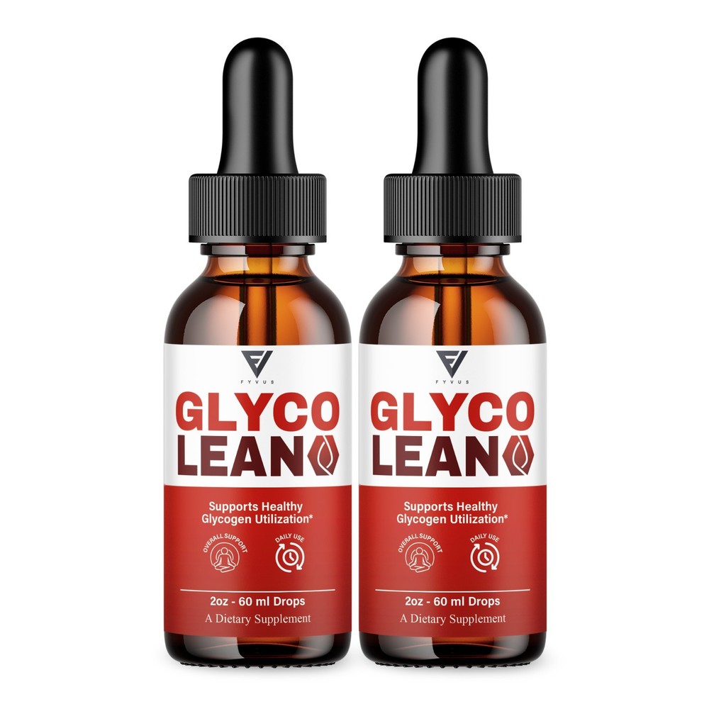 (2 Pack) Glyco Lean Drops, GlycoLean Premium Liquid Drop Supplement (4oz)