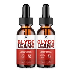(2 Pack) Glyco Lean Drops, GlycoLean Premium Liquid Drop Supplement (4oz)