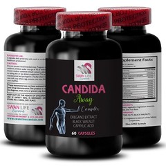Aloe Vera Leaf – CANDIDA CLEANSE – Caprylic acid – Reishi mushroom extract – 1B