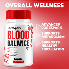 (3 Pack) CoreSpark Blood Support Supplement, Core Spark Advanced (180 Capsules)
