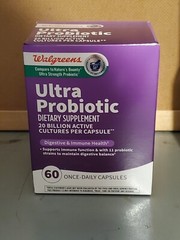 (BB 05/26) Walgreens Ultra Probiotic Dietary Supplement – 60 Capsules