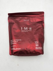 I.M.8 Ultimate Essentials Hydration Powder 12.5 Oz Acai Probiotic CoQ10 MSM New