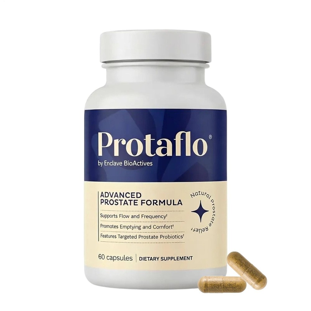 Enclave BioActives Protaflo Prostate Formula 60 Capsules D3 Zinc Supplements