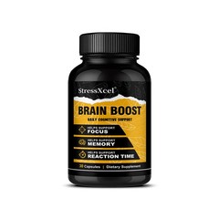 StressXcel Brain Support Dietary Supplement 30/60/120 Caps Daily Memory Formula