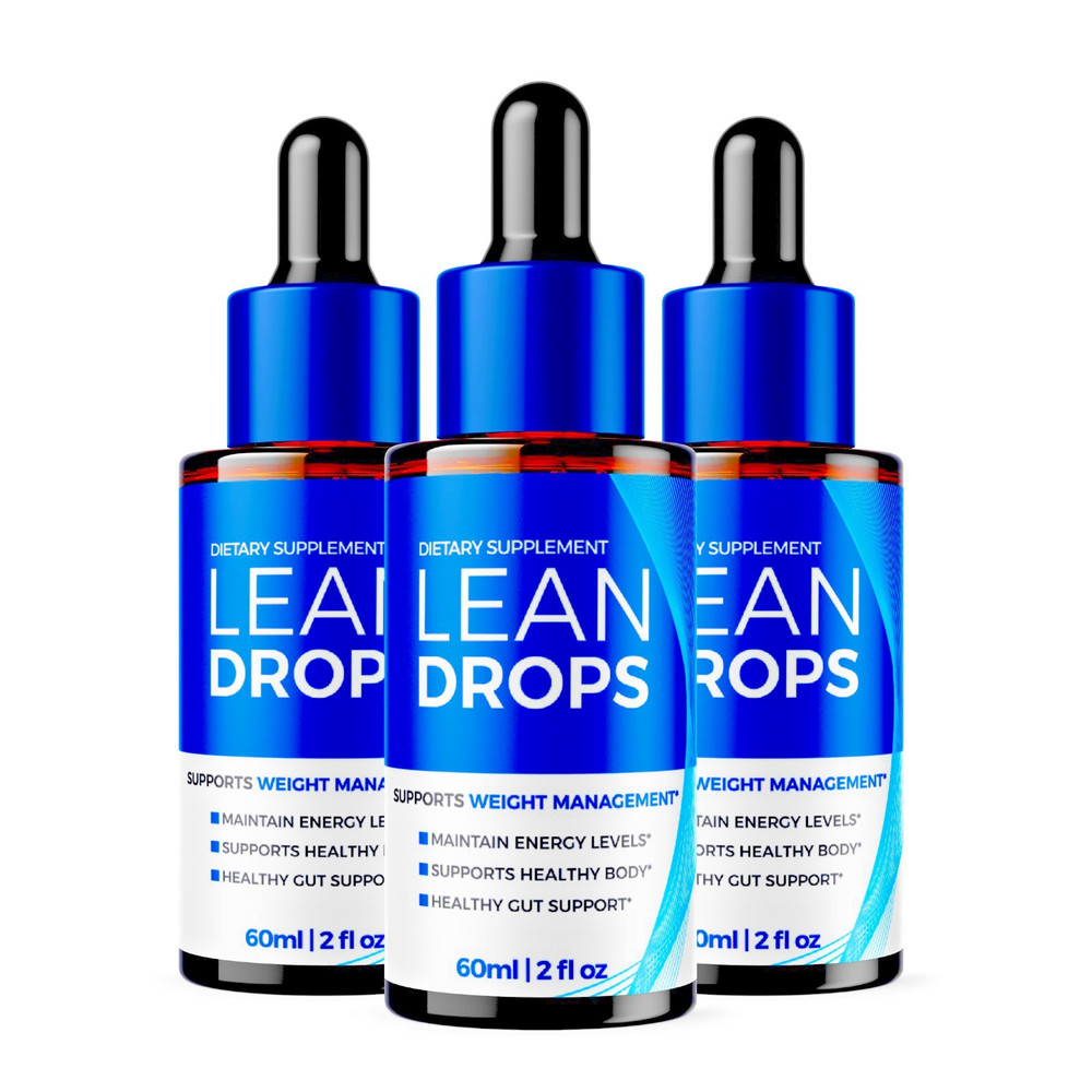 Lean Drops, LeanDrops Weight Management Support, Dietary Supplement 3Pack 90srv