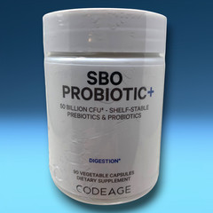 NEW Codeage SBO Probiotic+ 50 Billion CFU 90 Veg Capsules Digestion Exp 07/2027