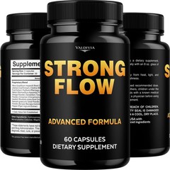 StrongFlow Prostate Urinary Support Men Supplement Capsules 1 Pack 60Ct