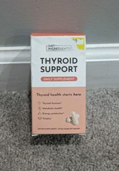 Just Ingredients Thyroid Support Supplement 60 Capsules 30 Day Supply Exp 01/28