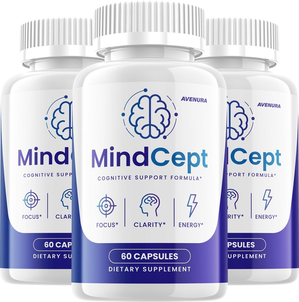 (3 Pack) Mindcept Capsule – Mindcept Advanced Formula for Brain Health Support