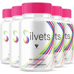 (5 Pack) Silvets Maximum Strength Supplement Silvetts Capsules (300 Capsules)