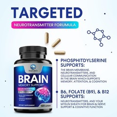 Nature&rsquo;s Peak Brain Memory Supplement – Nootropics for Focus & Clarity