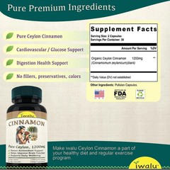 Cinnamon Tablets | Best Supplement Capsule Pill Men Women FREE SHIP