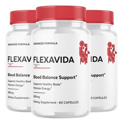 Flexavida Joint Comfort Mobility Support Supplement Capsules 3 Pack 180Ct