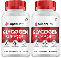 (2 Pack) Super Flow Capsules – SuperFlow All Natural Formula, Maximum Strength