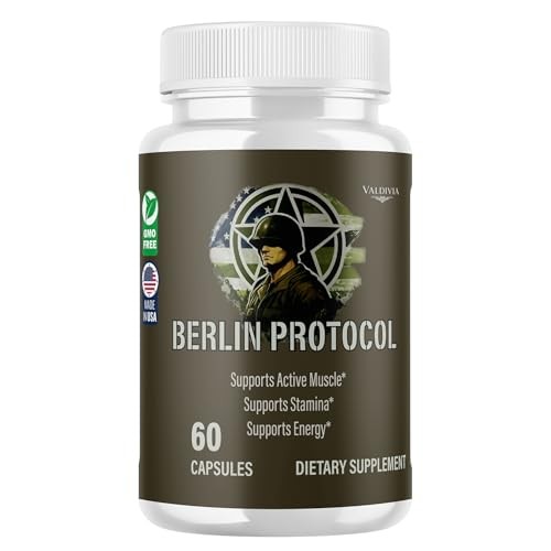 Berlin Protocol Advanced Wellness Supplement Capsules Daily 1 Pack 60Ct