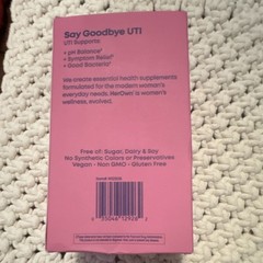 HerOwn UTI Relieve & Restore Tablets 30 ct Exp 01/2029