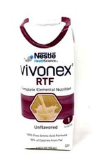 Nestle Vivonex RTF Complete Elemental Nutrition Unflavor 8.45 oz Box 24 Dec 26