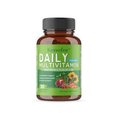 Daily multivitamin capsules-support bone strength and muscle function,eye health
