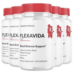 Flexavida Joint Comfort Mobility Support Supplement Capsules 5 Pack 300Ct