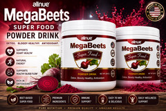 2 MegaBeets Beet Powder Drink 200g Superfood Dietary Supplement Mix Wellness