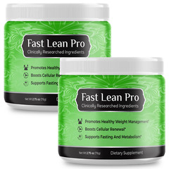 Fast Lean Pro Advanced Supplement Powder Official Formula (2 Pack)