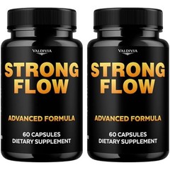 StrongFlow Prostate Urinary Support Men Supplement Capsules 2 Pack 120Ct