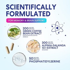 Nature&rsquo;s Peak Brain Memory Supplement – Nootropics for Focus & Clarity