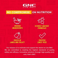 GNC Pro Performance Creatine Monohydrate unflavoured Micronized 100gm