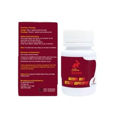Ultra Bann Men&rsquo;s Performance | 1 Cap = 2 Days | Premium 30-Day Formula 40+