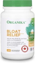 Organika Bloat Relief Flatulence Herbal Blend Milk Thistle Easing 120pcs NEW