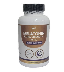 IKU®- Melatonin 10mg, Sleep Support* – 120 Soft gels