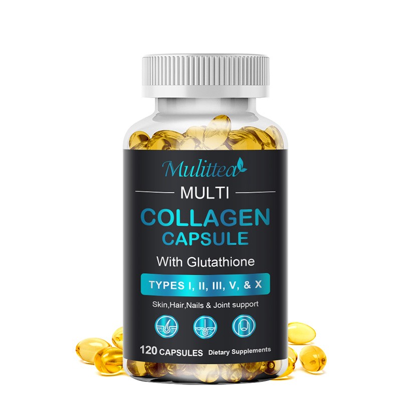 120 capsules Multi Collagen Complex Dietary Supplement For Hair Skin Nails Bone